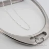 Sterling Silver Oval Belcher Chain 45cm