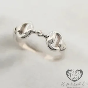 Sterling Silver Small Bit Ring