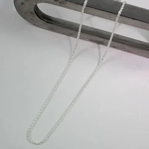 Sterling Silver Wheat Chain (2.0mm) 50cm