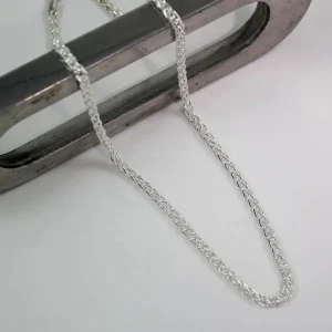 Sterling Silver Wheat Chain (2.5mm) 45cm