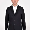 Tech Knit Zip Men's Riding Jacket - Black