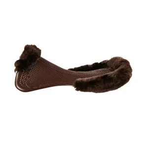 Therapeutic Gel Pad Cut Out Sheepskin - Brown