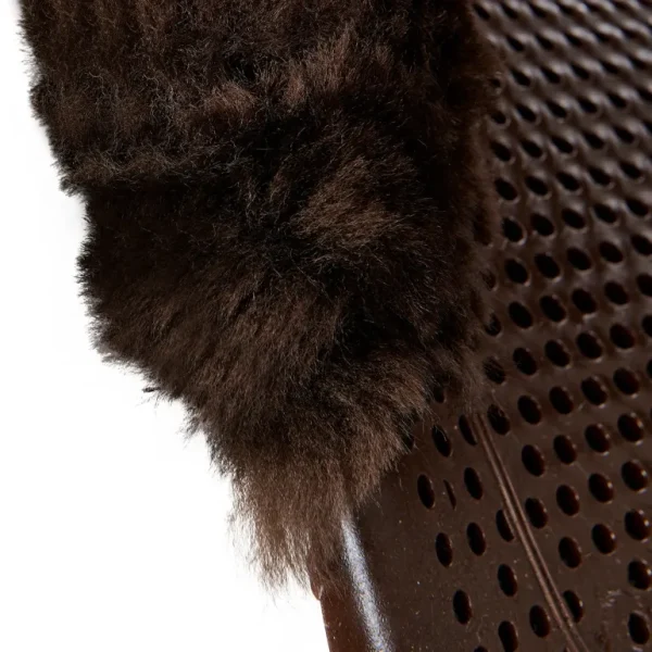 Therapeutic Gel Pad Cut Out Sheepskin - Brown