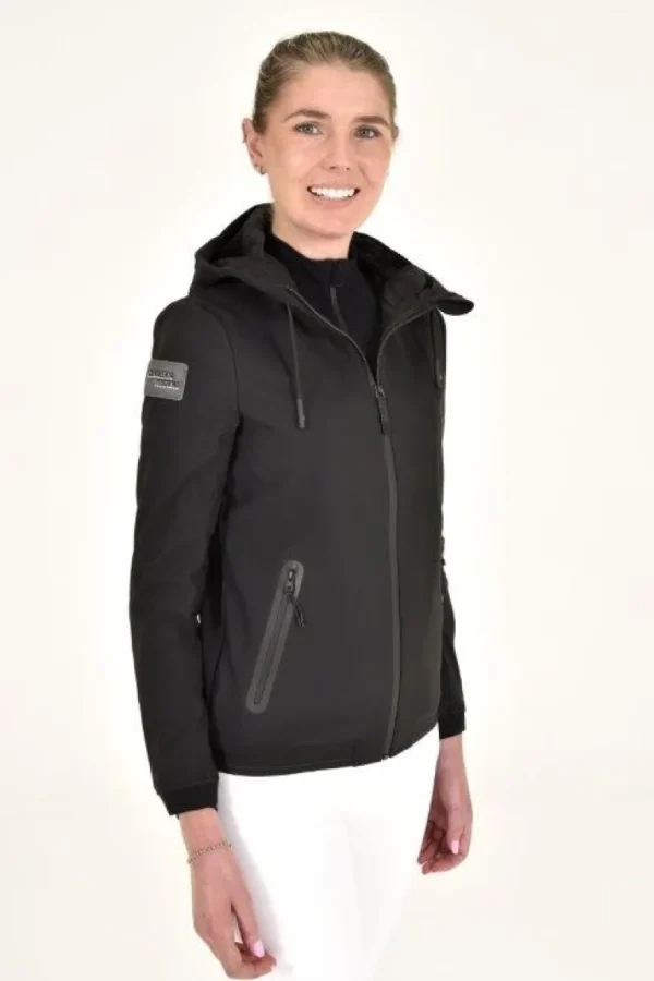 Thermal Hooded Performance Softshell - Black