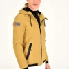 Thermal Hooded Performance Softshell - Golden Ochre