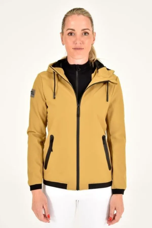 Thermal Hooded Performance Softshell - Golden Ochre