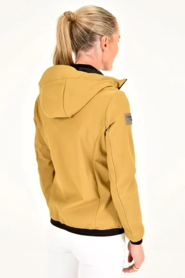 Thermal Hooded Performance Softshell - Golden Ochre