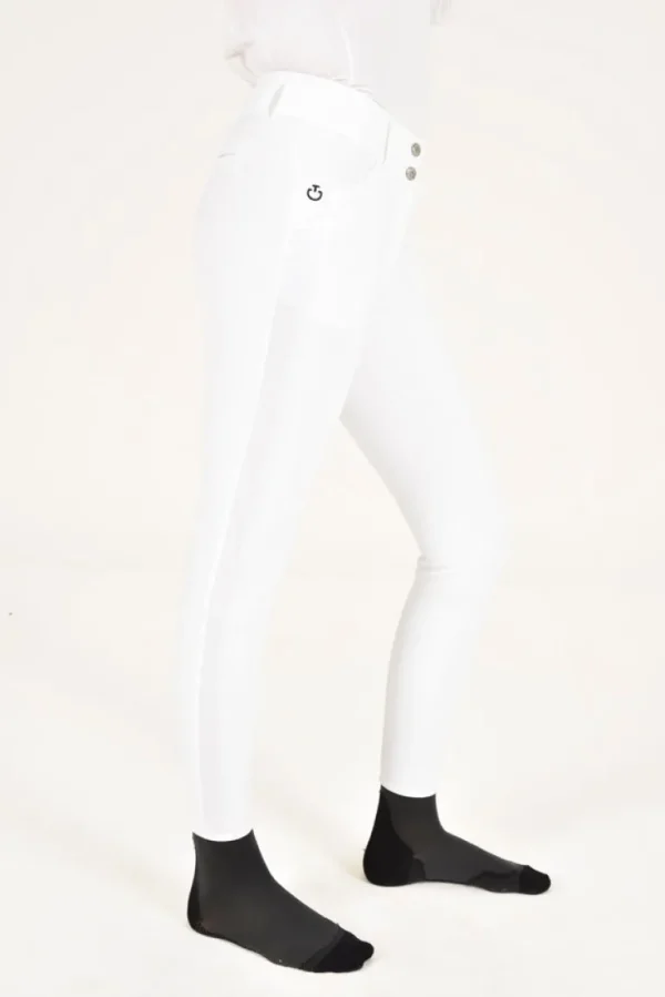 Tuxedo Breeches - White