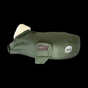 Waterproof Dog Coat - Olive Green