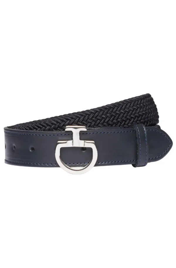 Women's CT Clasp Elastic Belt - Navy