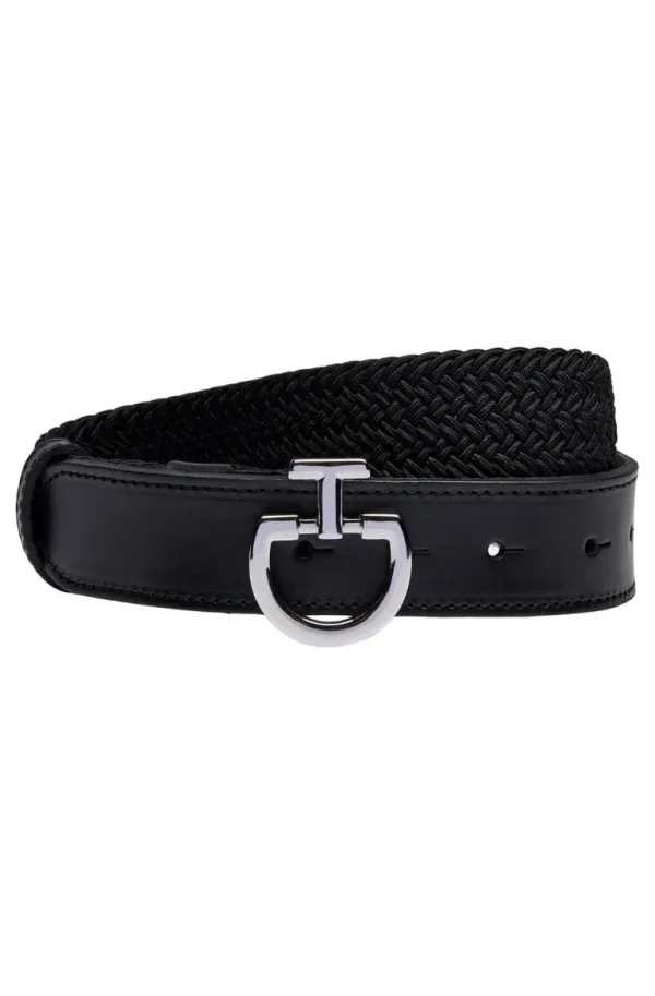 Women's CT Clasp Elastic Belt - Black