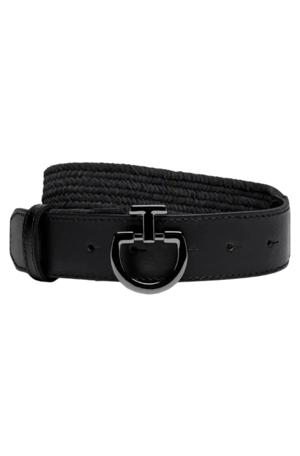 Women's Velvet Belt - Black