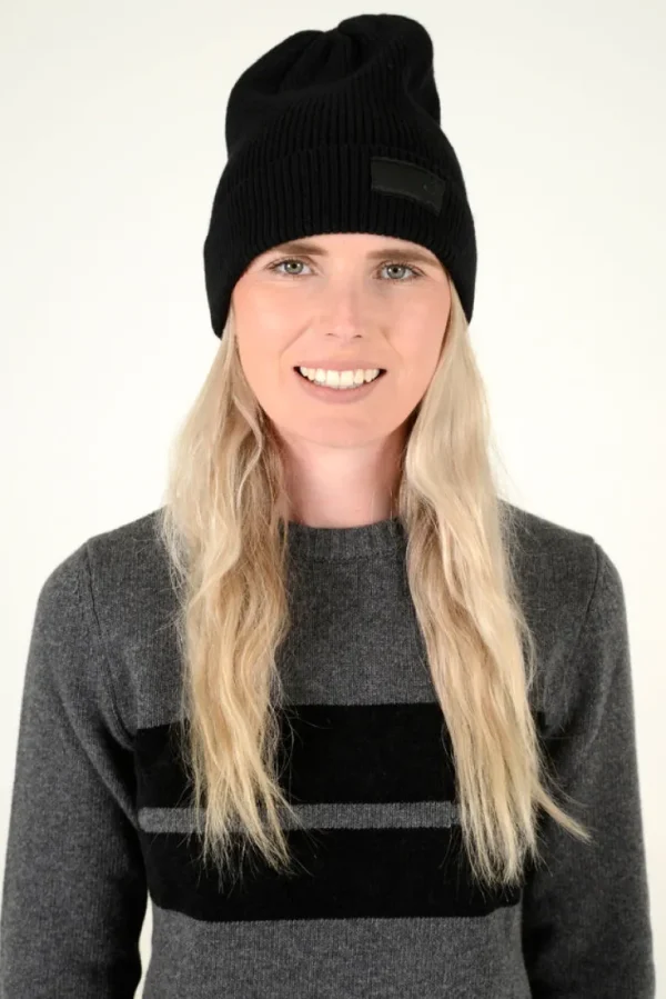 Wool Beanie - Black