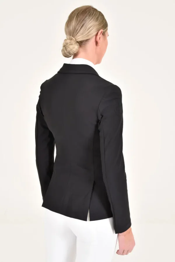 Zip Riding Jacket w Inserts - Black